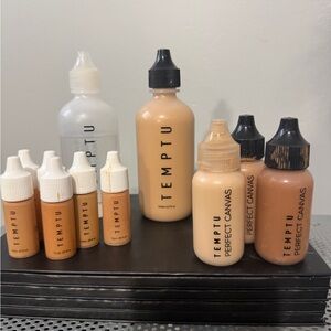 Temptu Airbrush Perfect Canvas Foundation Set - (Used & Assorted)